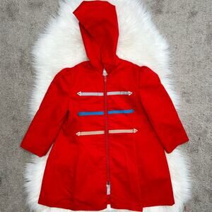 SEARS Vintage Winter Coat Child Girls Kids 5 Storybook Whimsical Fairytale Retro